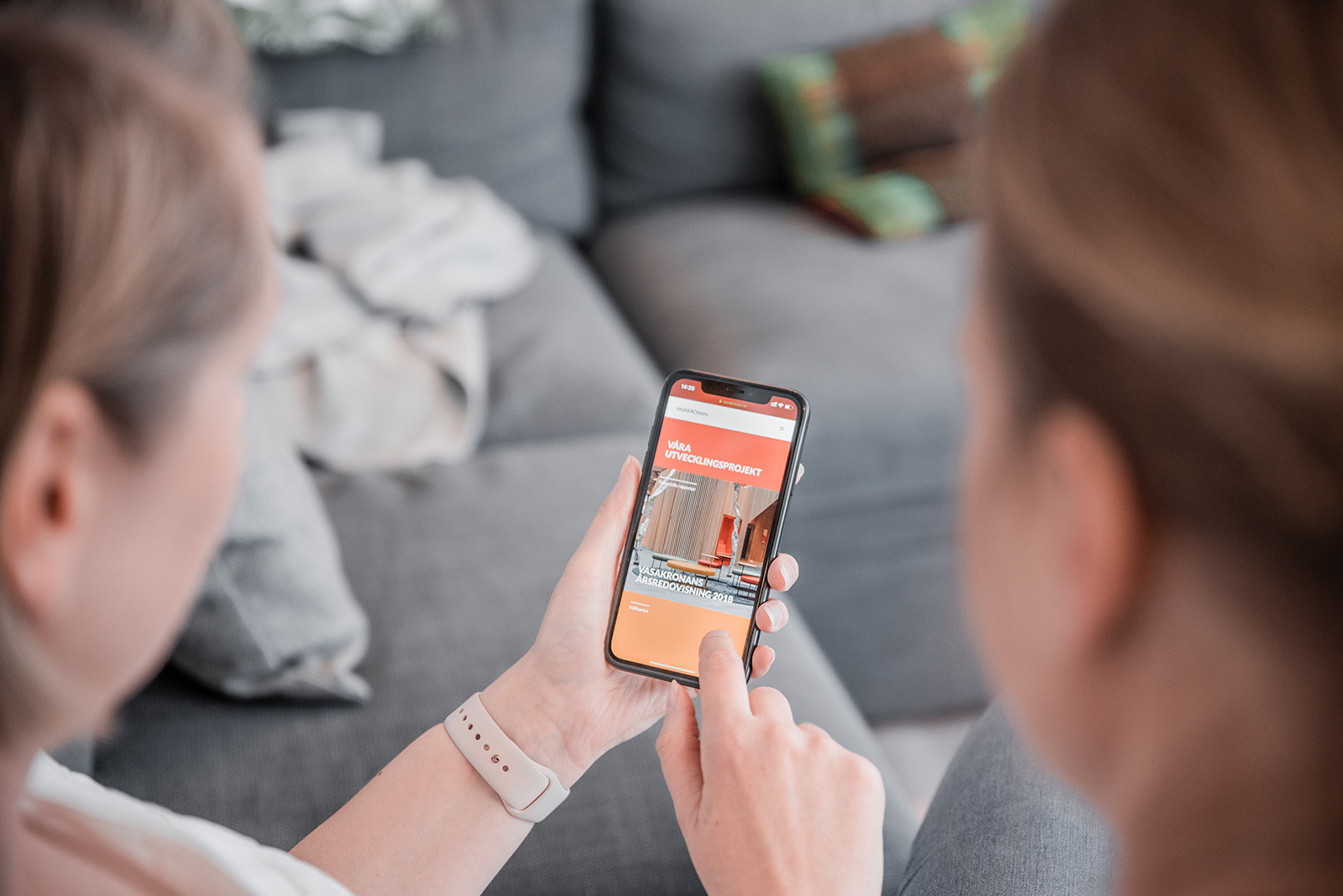 Användarupplevelse på en responsiv webbplats