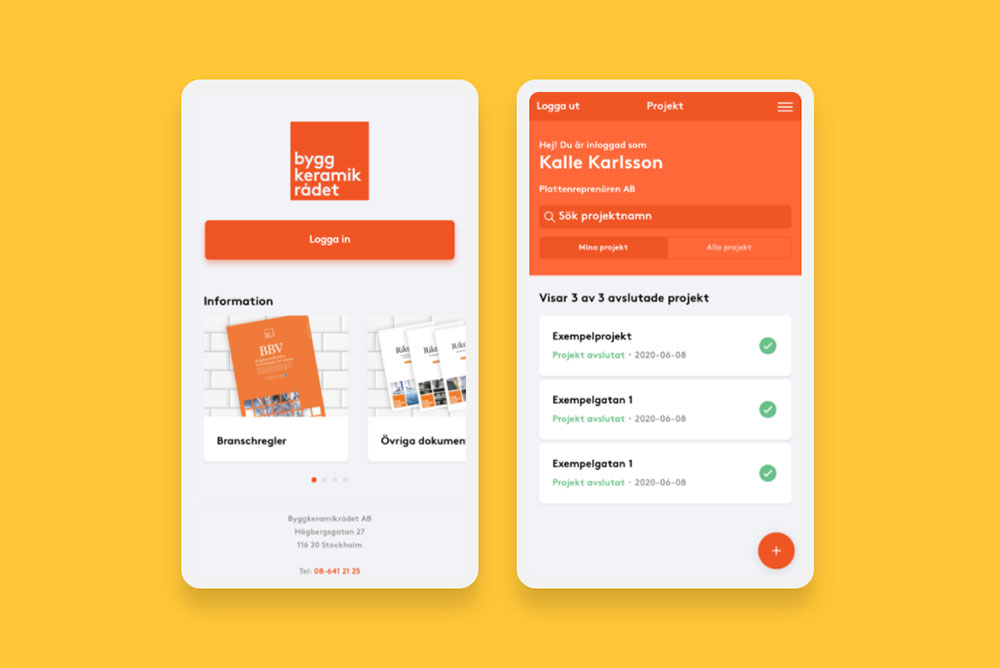 App för Byggkeramikrådet