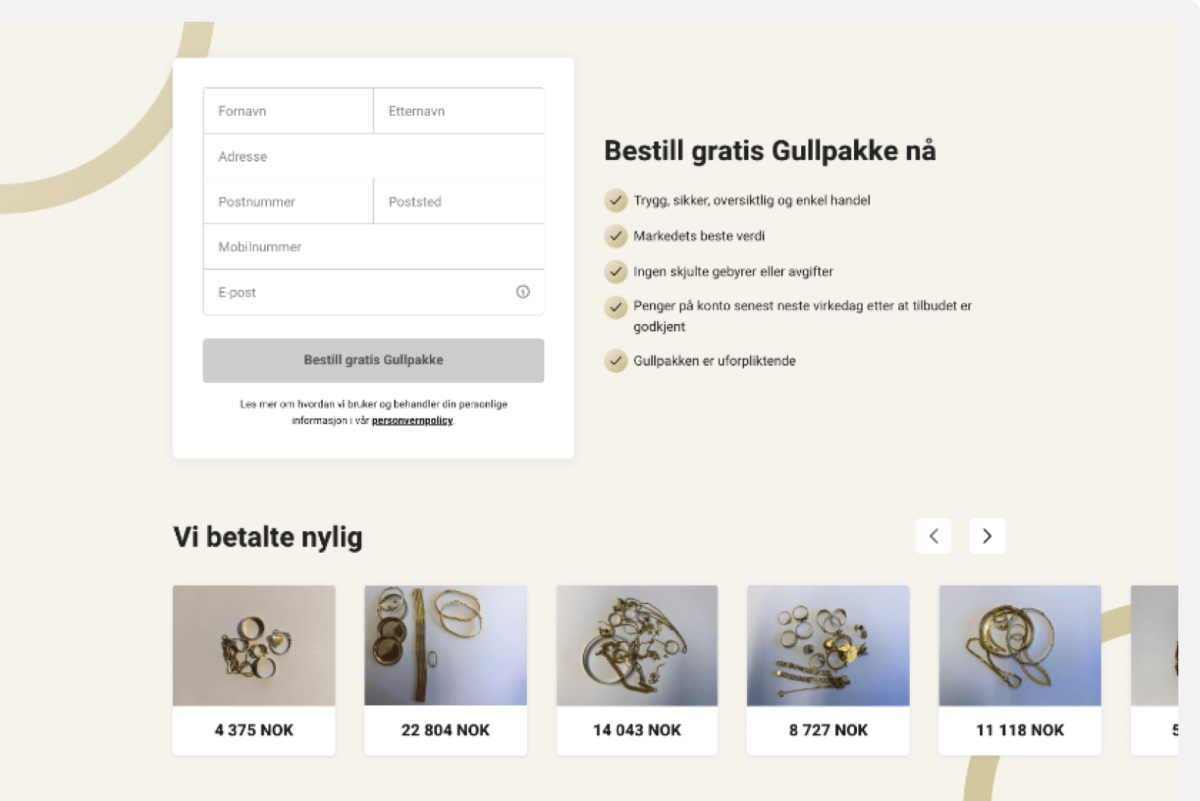 Uppdrag för Gullbanken