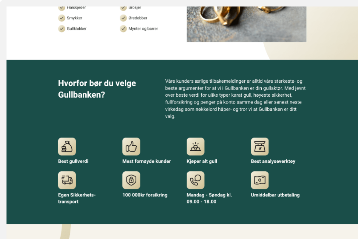 Uppdrag för Gullbanken
