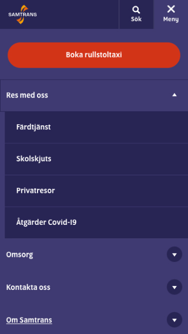 Uppdrag för Samtrans